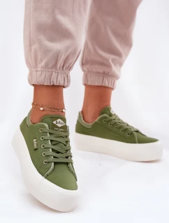 Dámské Tenisky Na Platformě Lee Cooper LCW-25-31-3449L Zelené