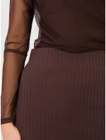 RV SD sukně A1058.71 tmavě hnědá