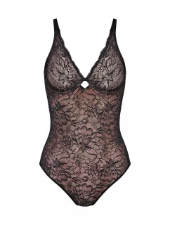 Dámské body Amourette Charm BS - BLACK - černá 0004 - TRIUMPH