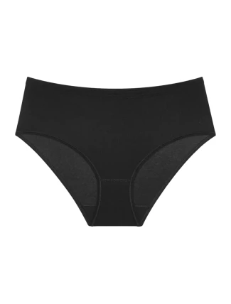 Dámské kalhotky Sense Of Cotton Midi - BLACK - černé 0004 - TRIUMPH