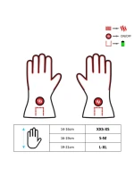 Vyhřívané rukavice Glovii GLBXL (univerzální; L, XL ; barva černá) Vyhřívané rukavice Glovii GLBXL (univerzální; L, XL ; barva černá)