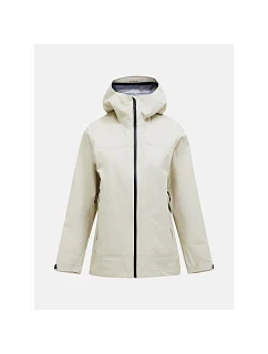 Dámská bunda PEAK PERFORMANCE W Treeline Gore-Tex 3L Shell Jacket, barva béžová