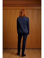 NEOBLU Marcel Women Dámský piqué blejzr 24.3170 grey melange NEOBLU Marcel Women Dámský piqué blejzr 24.3170 grey melange