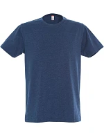Clique New Classic-T Pánské tričko 67.9360 blue melange Clique New Classic-T Pánské tričko 67.9360 blue melange