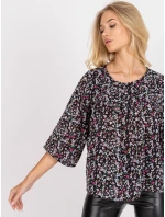 Halenka CHA BZ 3203 1.42 černá a růžová