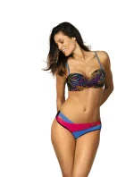 Margaret Nero-Ortensia Blu-Fresia plavky M-377 (3) - Marko Margaret Nero-Ortensia Blu-Fresia plavky M-377 (3) - Marko