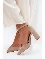 Lodičky na sloupku model 227161 Step in style