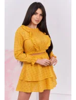 Hořčicové boho šaty Hořčicové boho šaty