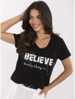 Tričko CLM TS 1726.87 černé Tričko CLM TS 1726.87 černé