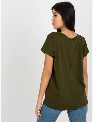 Dámské tričko RV TS 4832.30 khaki Dámské tričko RV TS 4832.30 khaki