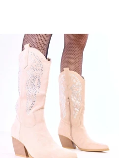 Kozačky na podpatku model 218563 Solea