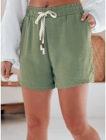 Dámské šortky NOT TOMORROW green FashionStreet SY0448