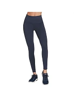 Legíny Skechers Go Walk s vysokým pasem W03LG30B-NVY, tmavě modré, velikost L