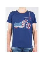 Tričko Wrangler S/S Biker Flag Tee W7A53FK 1F Tričko Wrangler S/S Biker Flag Tee W7A53FK 1F