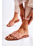 Dámské módní pantofle růžový Sylvia