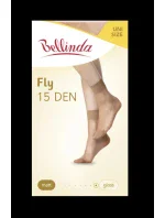 Dámské silonkové ponožky FLY SOCKS 15 DEN Almond - BELLINDA Dámské silonkové ponožky FLY SOCKS 15 DEN Almond - BELLINDA