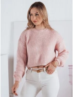 Dámský oversize svetr BILLIS pink FashionStreet MY2283