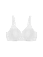 Triumph - Modern Soft+Cotton: proužkovaná bavlněná podprsenka bez kostic Triumph