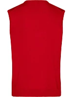 Daiber JN 657 Pánská svetrová vesta s výstřihem do V 02.0657 red Daiber JN 657 Pánská svetrová vesta s výstřihem do V 02.0657 red