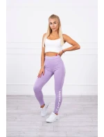 Brooklyn legíny kalhoty světle fialové Brooklyn legíny kalhoty světle fialové