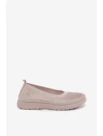 Dámské Síťované Baletky Ve Sportovním Stylu Béžové Virella