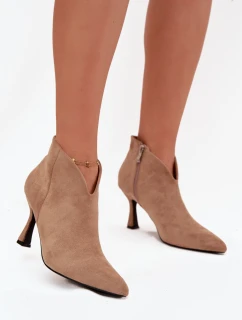 Boty na podpatku model 217802 Step in style