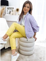 Dámská oversize bunda GRACEFUL fialová FashionStreet TY3433