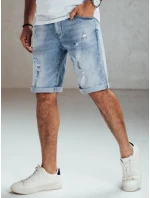 Pánské modré džínové šortky FashionStreet SX2561