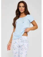 Pyžamo Cornette 466/344 Delicate kr/r třídílné S-2XL