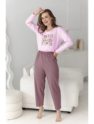 Pyžamo Taro 3632 Solene, dlouhý rukáv, velikost M–XL, Z26 Pyžamo Taro 3632 Solene, dlouhý rukáv, velikost M–XL, Z26
