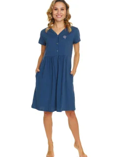 Dámská těhotenská košile 5336 blue - Doctornap