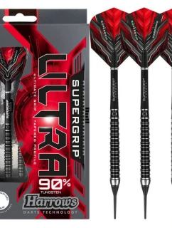 Šipky Harrows Supergrip Ultra 90% Softip HS-TNK-000013877