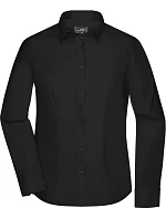 Daiber JN 681 Mikro keprová halenka s dlouhým rukávem 02.0681 black