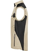 Daiber JN 845 Pracovní vesta - Strong 02.0845 stone/black