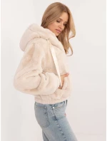 Bunda IF KR G230111.97P světle béžová Bunda IF KR G230111.97P světle béžová