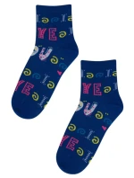 PERFECT WOMAN Valentýnské vzorované ponožky pro ženy PERFECT WOMAN Valentýnské vzorované ponožky pro ženy