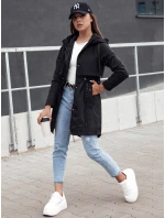 Dámská přechodná bunda parka GLAMJACKET černá FashionStreet TY4384