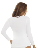 Bílá dámská košilka Emili Lena 2XL-3XL