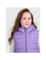 Dívčí rukávy bez rukávů se syntetickou výplní 4F 4FJRAW25TVJAF322-51S