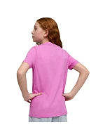Puma ESS Centered Cat Logo Tee pink 692972 74 dětské tričko