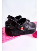 Dětské lehké pantofle Kroks Big Star II375001 Černá Dětské lehké pantofle Kroks Big Star II375001 Černá