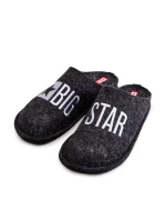 Klasické pánské pantofle Big Star KK176003 Černé Klasické pánské pantofle Big Star KK176003 Černé