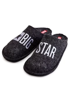 Klasické pánské pantofle Big Star KK176003 Černé