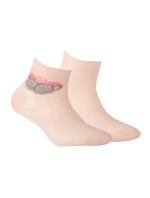 TENKÉ PONOŽKY BARVA 6-11 LET DÍVKY ROSE 30-32 TENKÉ PONOŽKY BARVA 6-11 LET DÍVKY ROSE 30-32