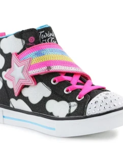 Boty Skechers Twinkle Toes: Twinkle Sparks - Shooting Star Jr 314775L-BKMT