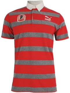 Pánské tričko Puma Polo red-grey 558241 09 pánské