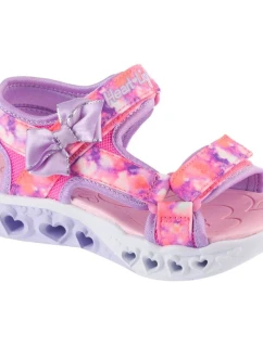 Skechers S-Lights: Sandály Flutter Hearts - Blurry Love 303110L-PKLV Pink 29