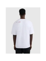 Pánské tričko oversize s potiskem 4F 4FRAW25TTSHM3257-10S