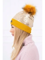 Čepice K198 hořčice