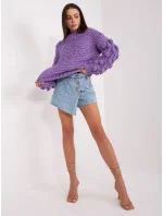 Jumper AT SW 2382.97P fialová